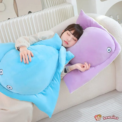 Pastel Purple Blue Stingray Plushies
