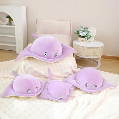 Pastel Purple Blue Stingray Plushies
