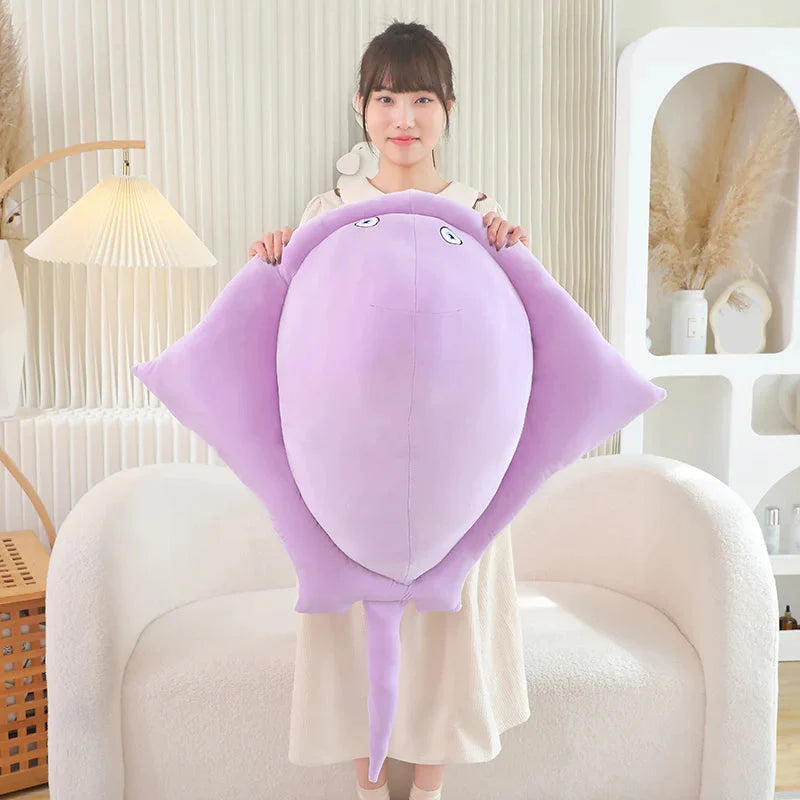 Pastel Purple Blue Stingray Plushies