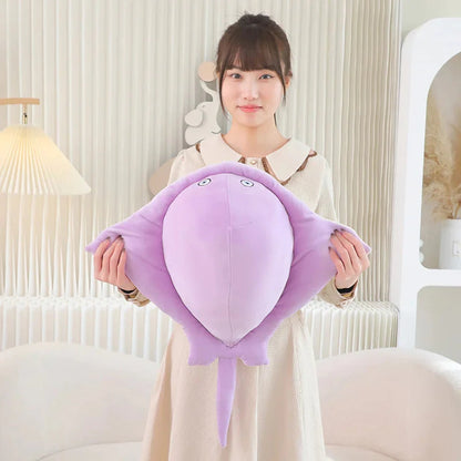 Pastel Purple Blue Stingray Plushies