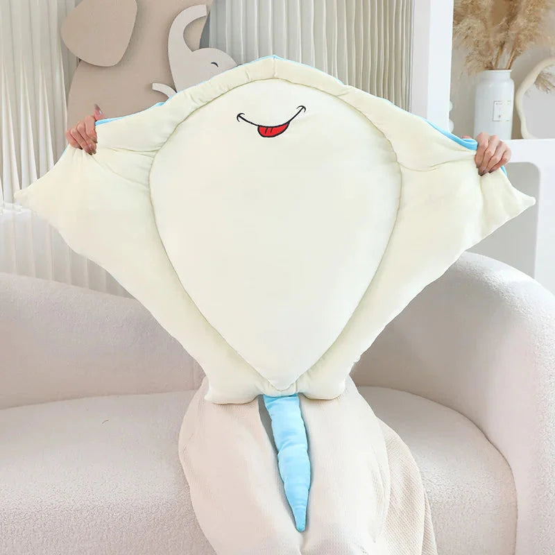 Pastel Purple Blue Stingray Plushies