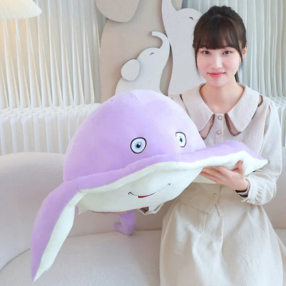 Pastel Purple Blue Stingray Plushies