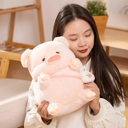 Peaches the Kawaii Pig Plushie