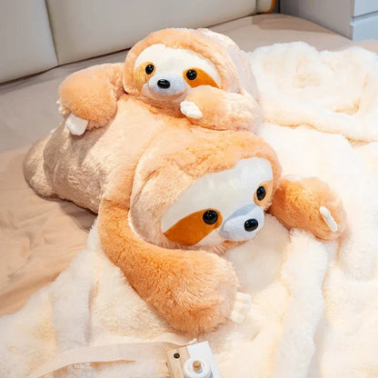 Peachie the Sloth Plushie