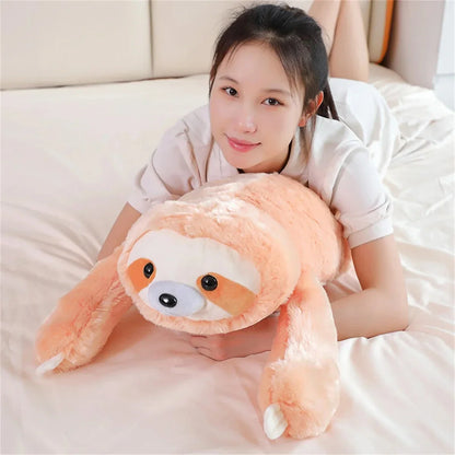 Peachie the Sloth Plushie