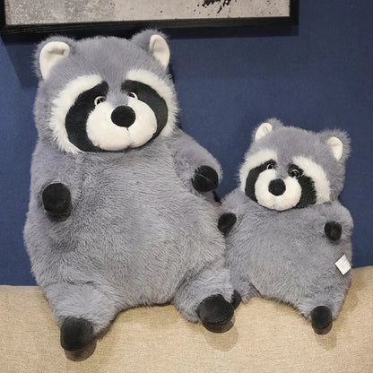 Peanut the Chubby Raccoon Plushie