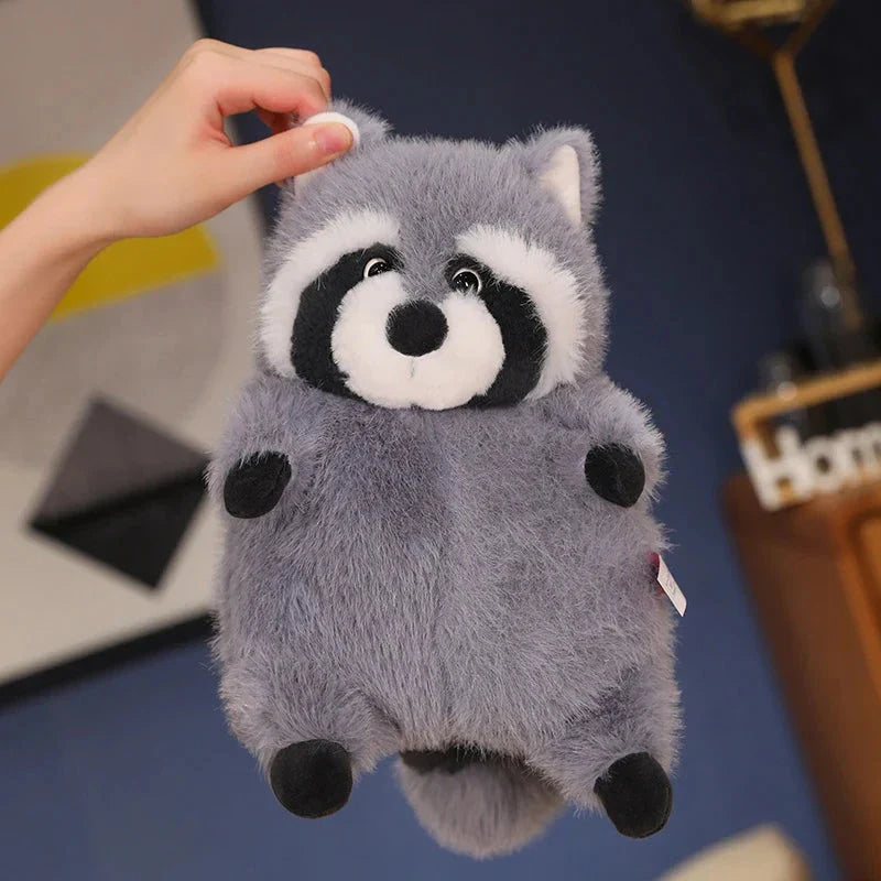 Peanut the Chubby Raccoon Plushie