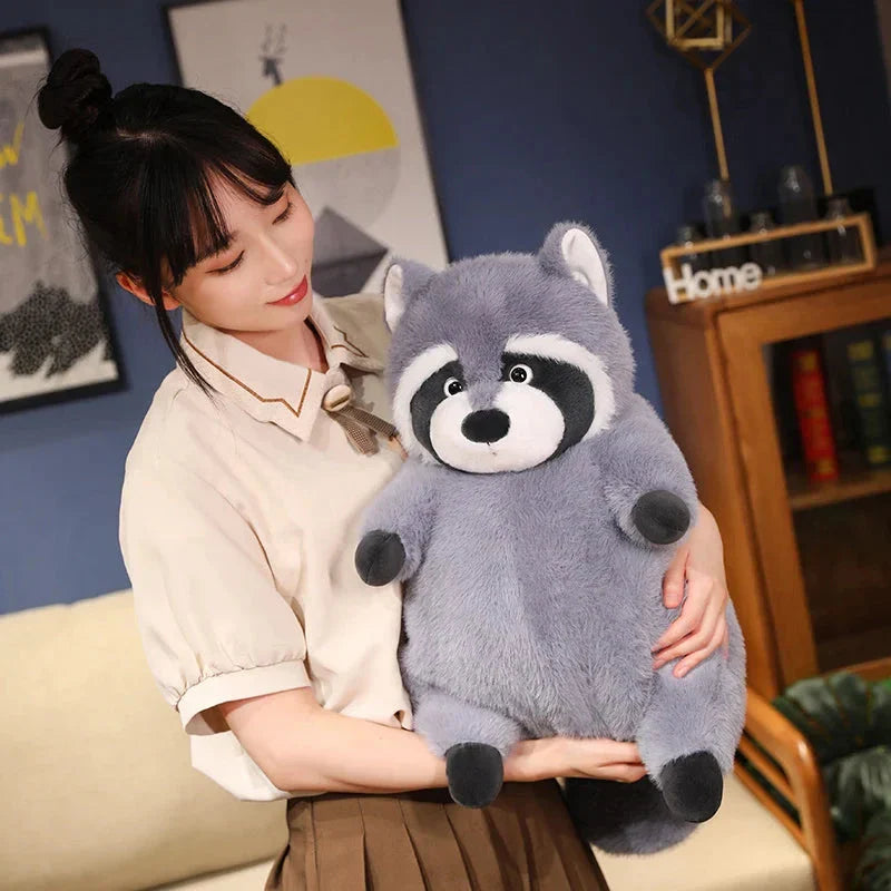 Peanut the Chubby Raccoon Plushie