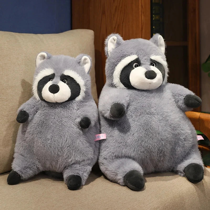 Peanut the Chubby Raccoon Plushie