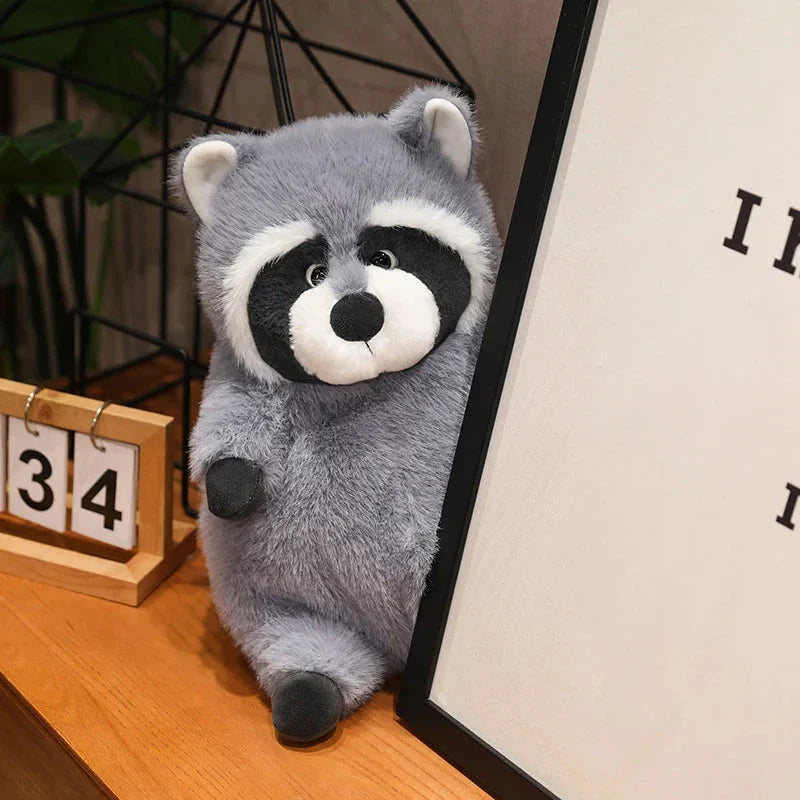 Peanut the Chubby Raccoon Plushie