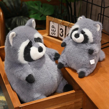 Peanut the Chubby Raccoon Plushie