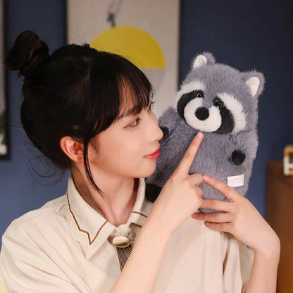 Peanut the Chubby Raccoon Plushie