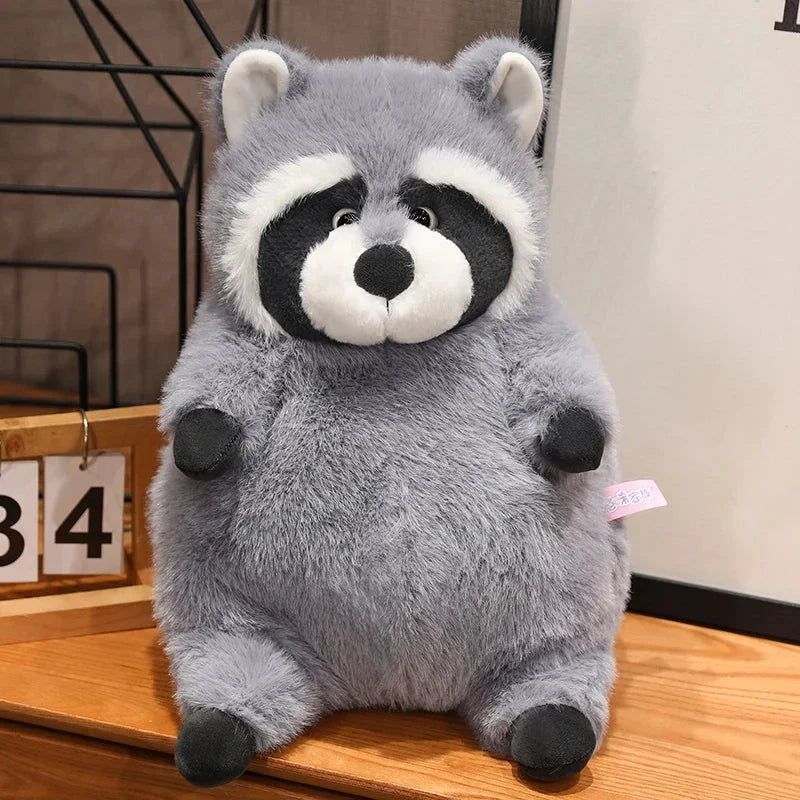 Peanut the Chubby Raccoon Plushie