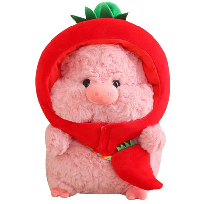 Perfect Piggy Vegetable Cosplay Plush