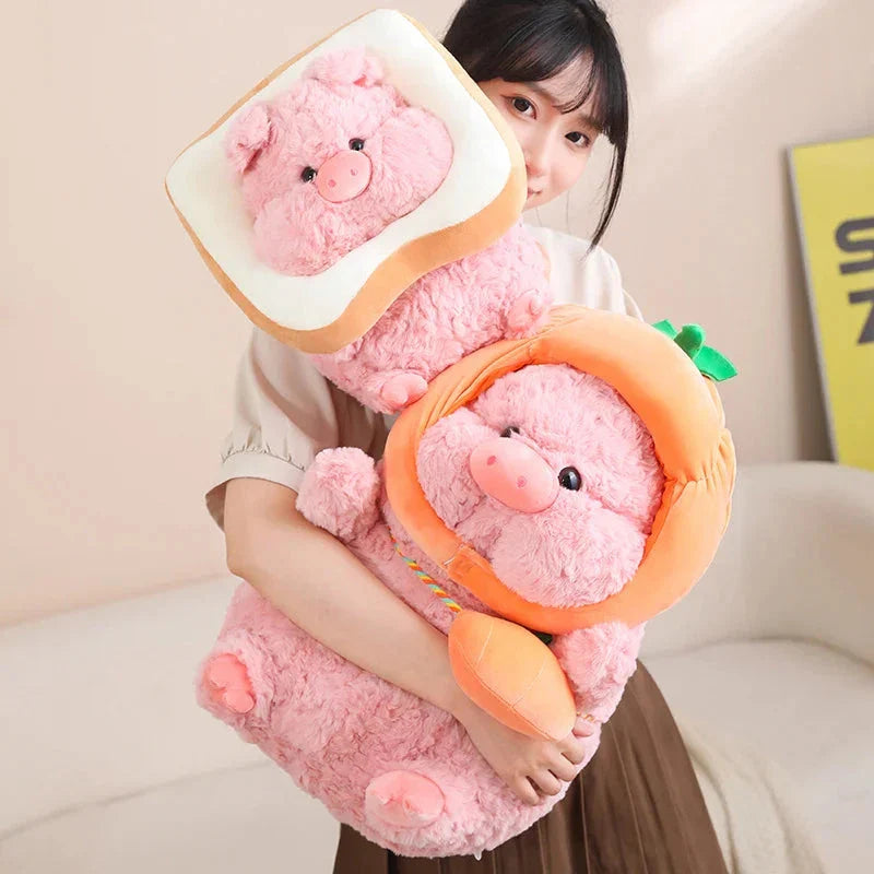 Perfect Piggy Vegetable Cosplay Plush