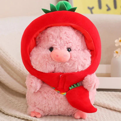 Perfect Piggy Vegetable Cosplay Plush