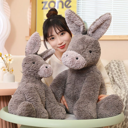 Whispy the Fluffy Donkey Plushie