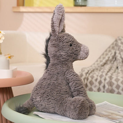 Whispy the Fluffy Donkey Plushie