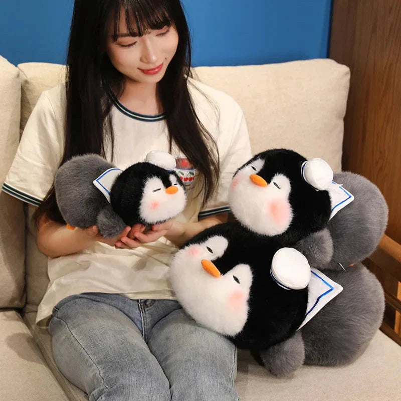 Poco the Fluffy Penguin Plush
