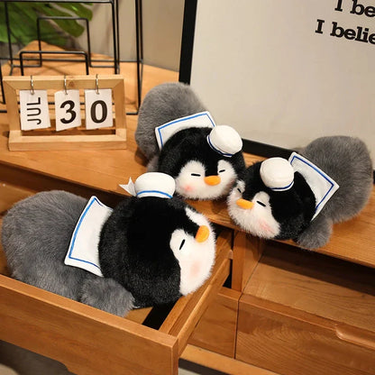 Poco the Fluffy Penguin Plush