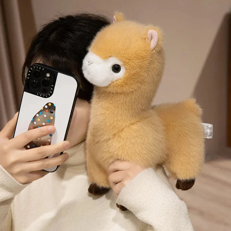 Pompom Alpaca Plushie Family