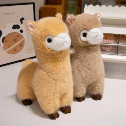 Pompom Alpaca Plushie Family