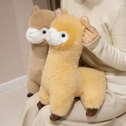 Pompom Alpaca Plushie Family