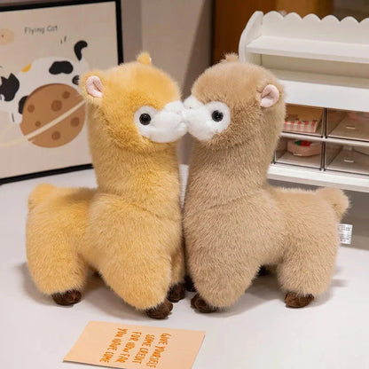 Pompom Alpaca Plushie Family