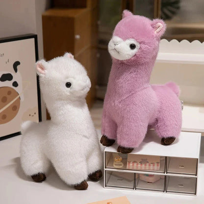 Pompom Alpaca Plushie Family