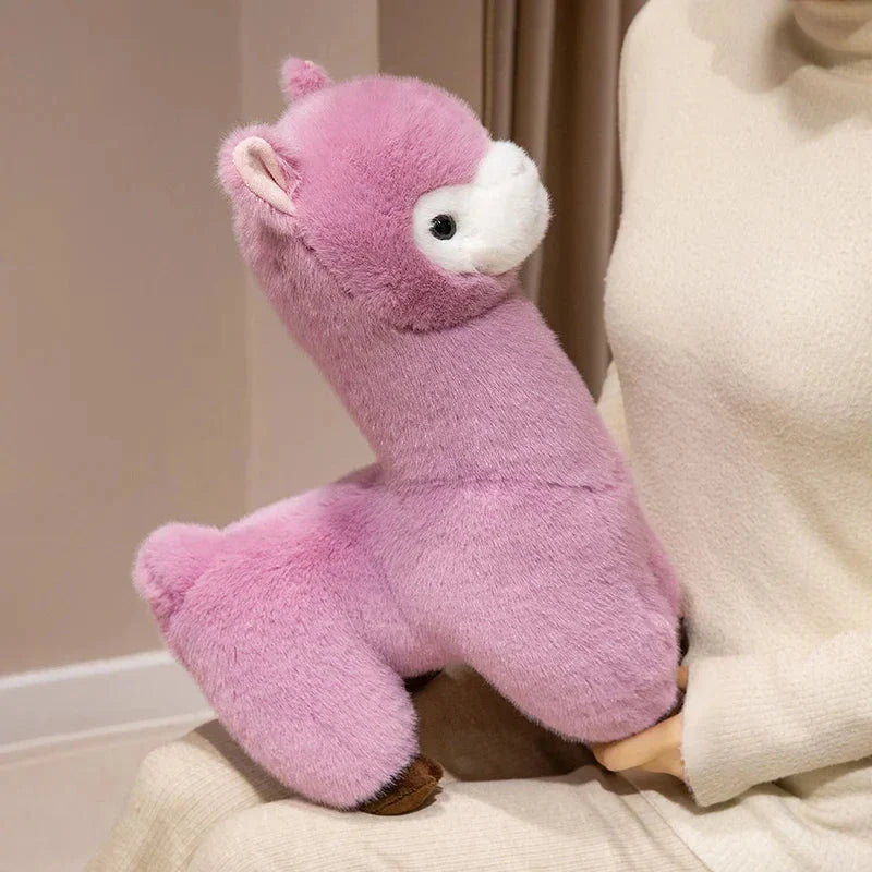 Pompom Alpaca Plushie Family