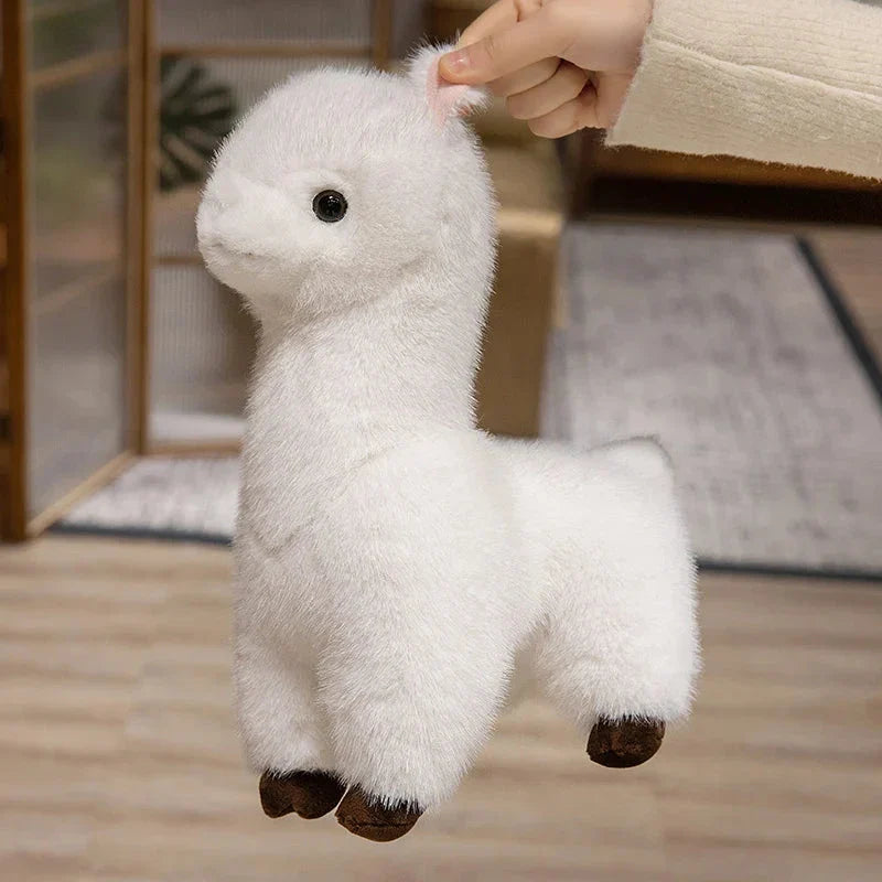 Pompom Alpaca Plushie Family