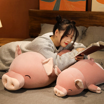 Poppy the Pink Jumbo Pig Plushie