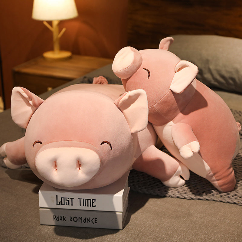 Poppy the Pink Jumbo Pig Plushie