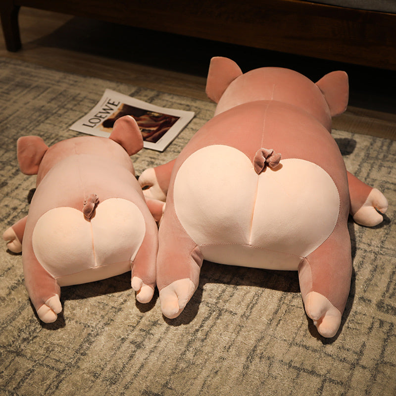 Poppy the Pink Jumbo Pig Plushie