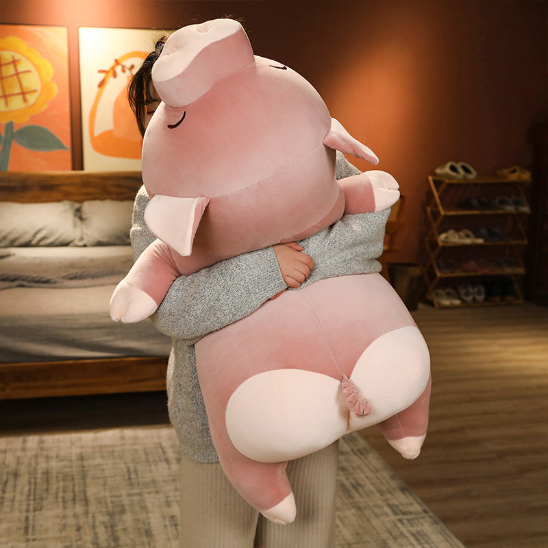 Poppy the Pink Jumbo Pig Plushie