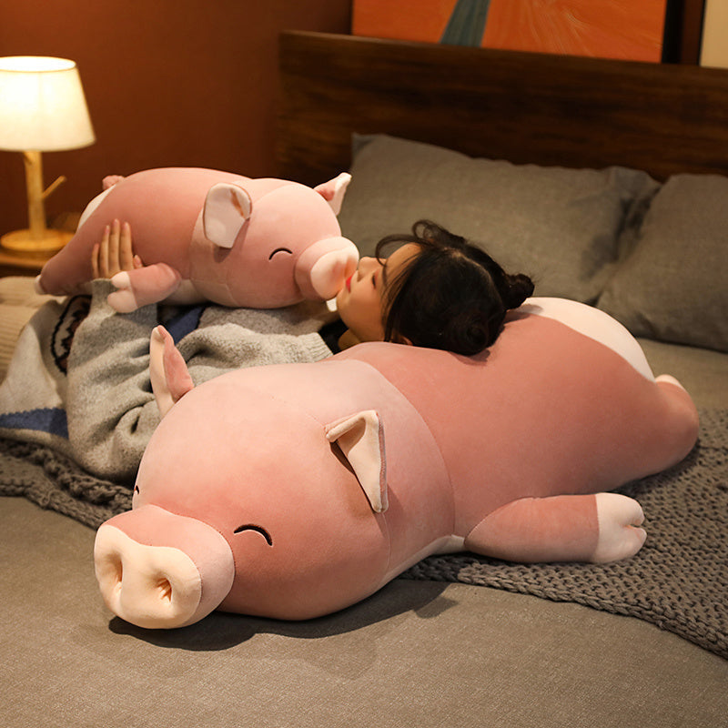 Poppy the Pink Jumbo Pig Plushie