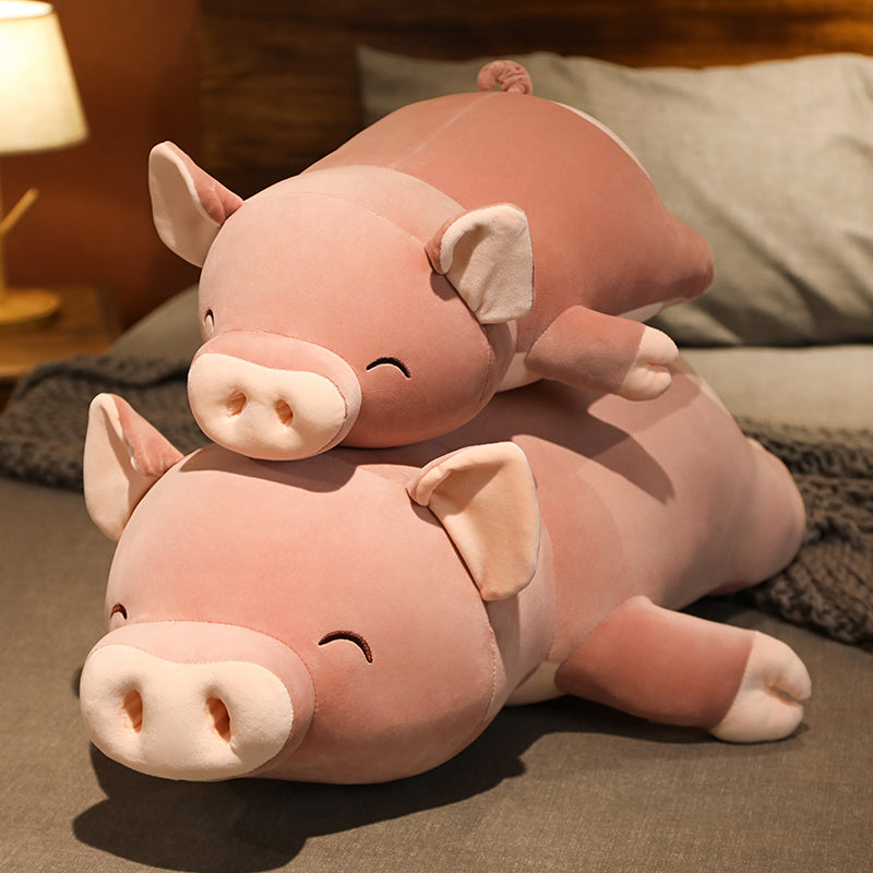 Poppy the Pink Jumbo Pig Plushie