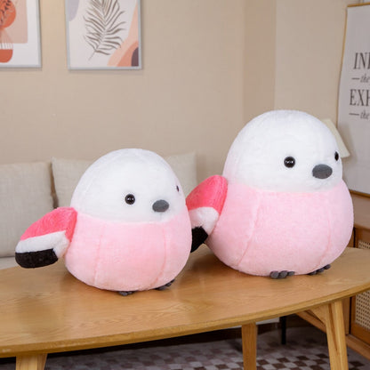 Puffy Vibrant Bird Plushies