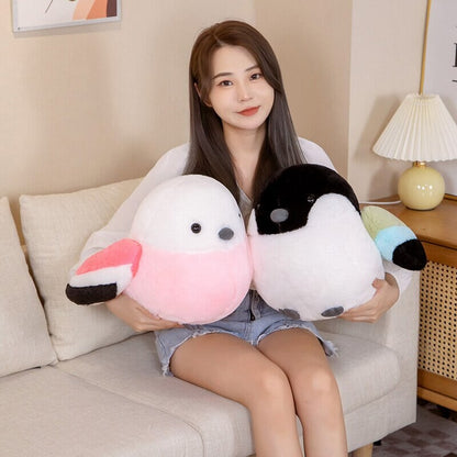 Puffy Vibrant Bird Plushies