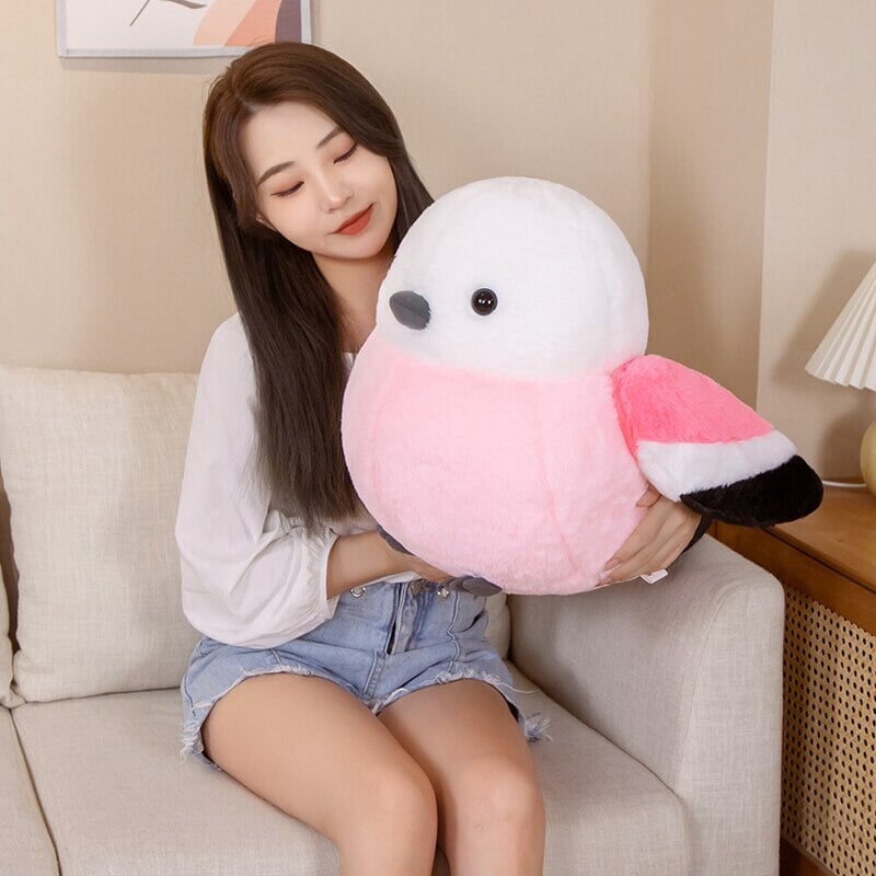 Puffy Vibrant Bird Plushies