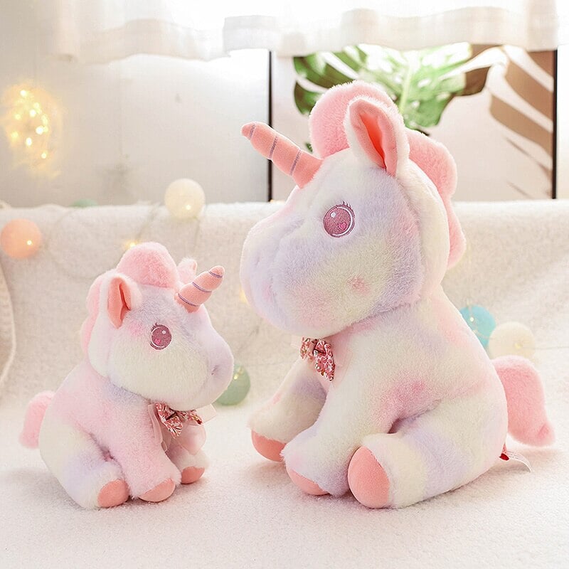 Rainbow Galaxy Unicorn Plushie Collection