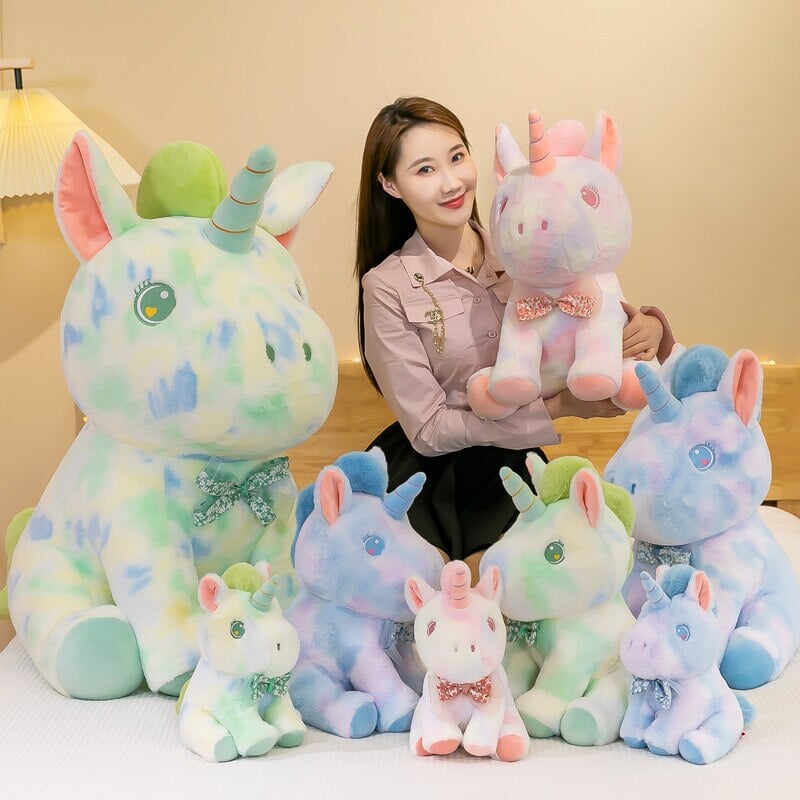 Rainbow Galaxy Unicorn Plushie Collection