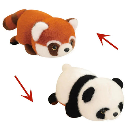 Reversible Red Panda to Panda Plush