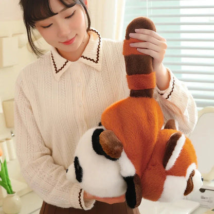 Reversible Red Panda to Panda Plush