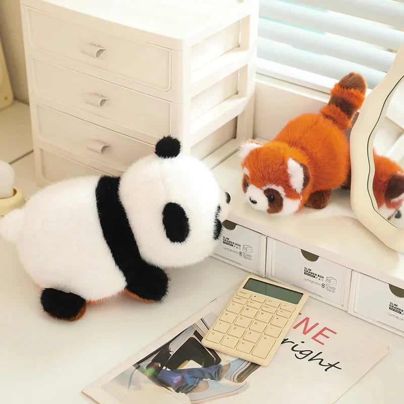 Reversible Red Panda to Panda Plush