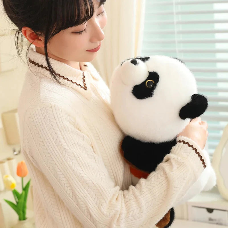Reversible Red Panda to Panda Plush