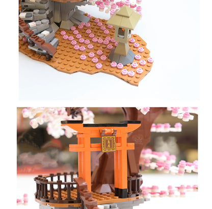 Romantic Light Up Japanese Cherry Blossom Tree Building Sets | Special Edition
