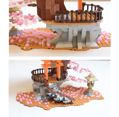 Romantic Light Up Japanese Cherry Blossom Tree Building Sets | Special Edition