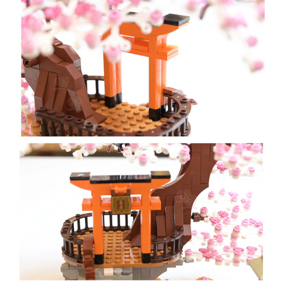 Romantic Light Up Japanese Cherry Blossom Tree Building Sets | Special Edition