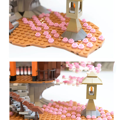 Romantic Light Up Japanese Cherry Blossom Tree Building Sets | Special Edition